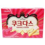 Bánh Quy Kẹp Santo Dâu Crown 161g