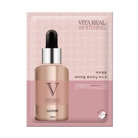 Mặt Nạ Lui:story Vitareal Whitening - 1 hộp 10 miếng