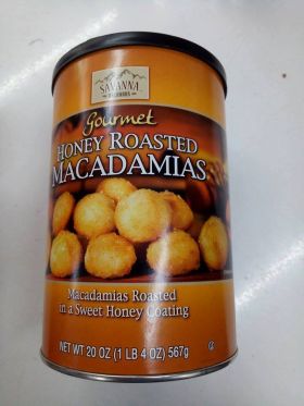 Hạt Macadamias Tẩm Mật Ong Savanna USA 567g